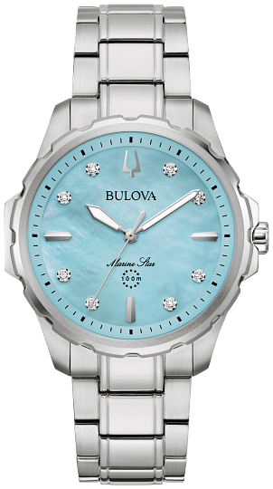 Bulova Marine Star Diamond Ladies
