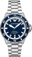 EMPORIO ARMANI Duffel Coat archive早い者勝ち！ Emporio Armani Diver Black Dial Stainless Steel 42mm Men's Watch AR600 ジャケット・アウター