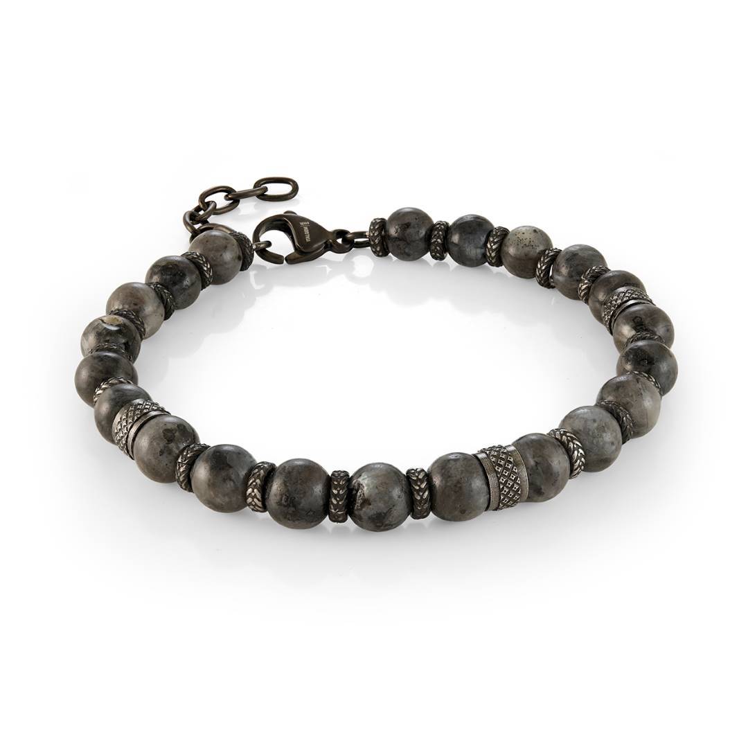 Italgem Steel Stone Bracelet
