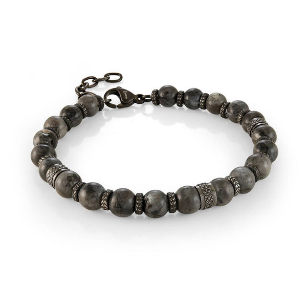 Italgem Steel Stone Bracelet