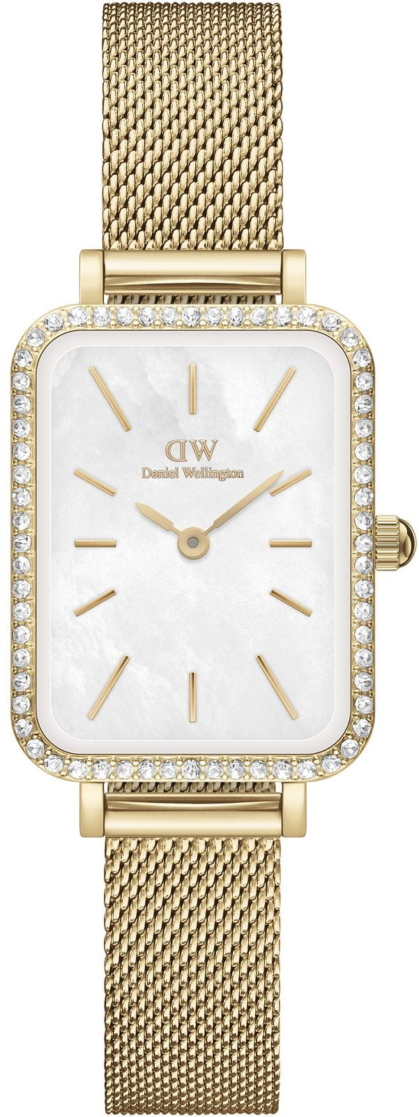 Daniel Wellington Quadro Lumine Bezel Evergold MOP