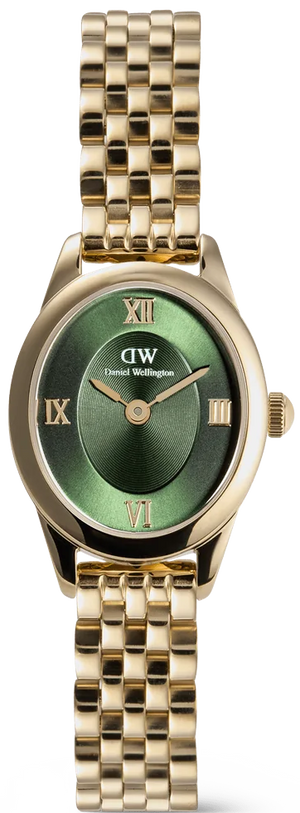 Daniel Wellington Ophelia Mini Emerald Gold