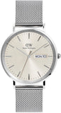 Daniel Wellington Classic Day Display Sterling Champagne 40MM