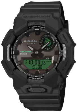 Casio G-Shock Black And Electro Green