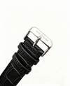 MEDIUM The Comeback 38 Leather Silver / Black – Clasp