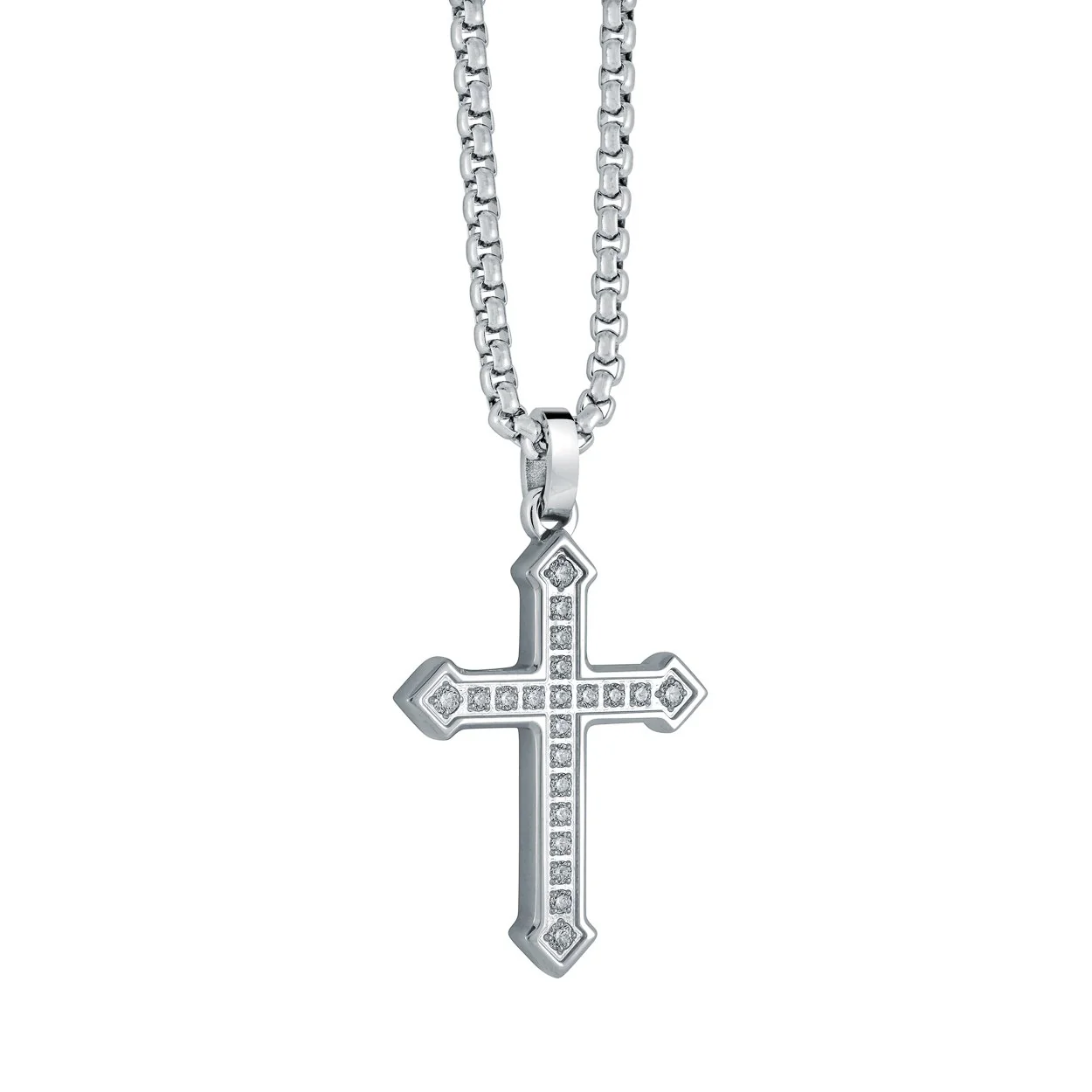 Italgem Steel Roman Cross