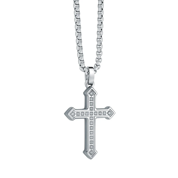 Italgem Steel Roman Cross