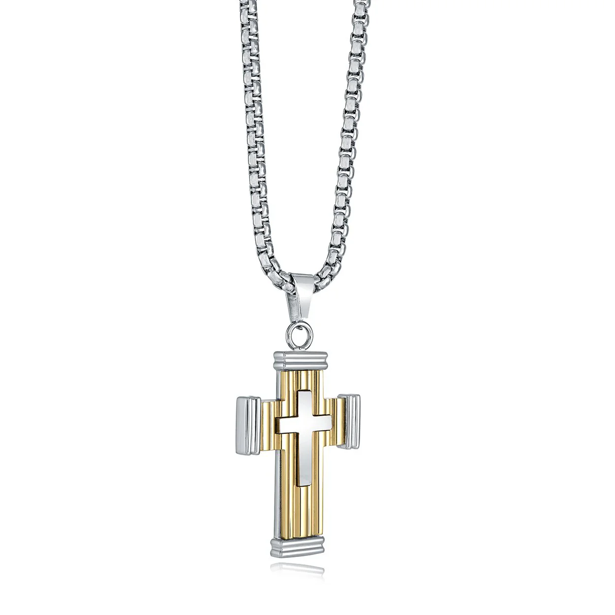 Italgem Cross Pendant Necklace