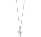 Italgem Micro Cross Necklace