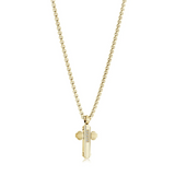Italgem Micro Cross Necklace