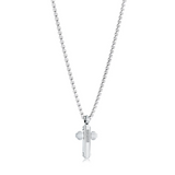 Italgem Micro Cross Necklace