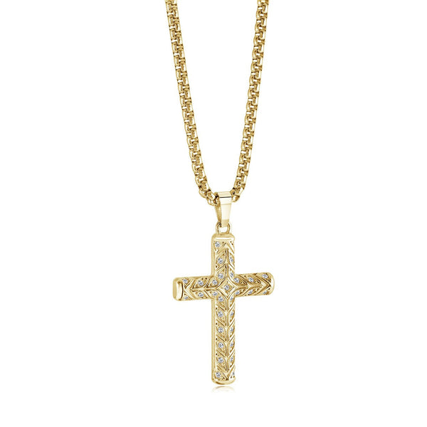 Italgem Steel Deco Cross