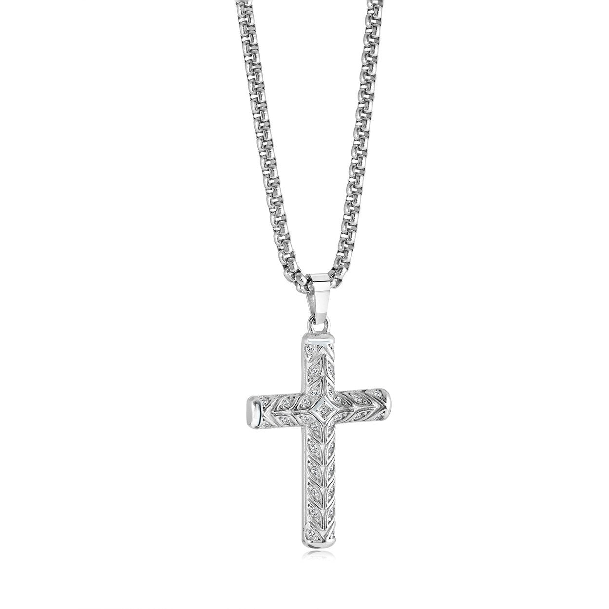 Italgem Steel Deco Cross