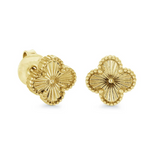 Italgem Lucky Clover Stud Earrings