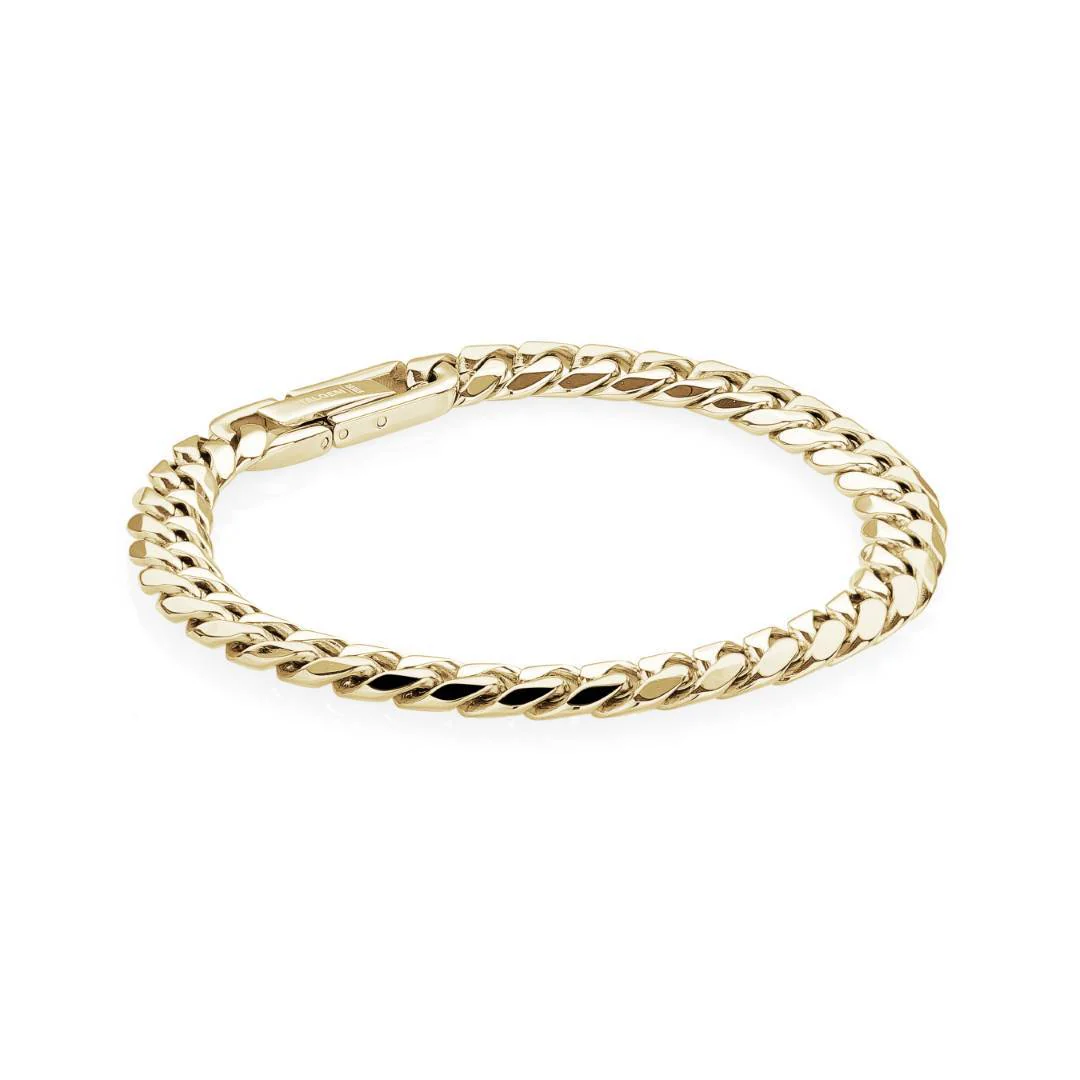 Italgem Steel 7.7MM Curb Link Bracelet