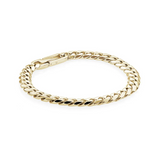 Italgem Steel 7.7MM Curb Link Bracelet