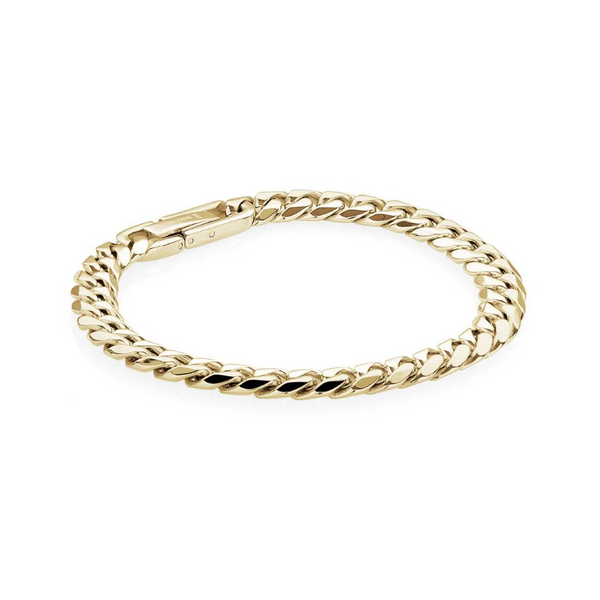 Italgem Steel 7.7MM Curb Link Bracelet