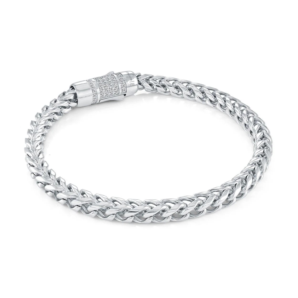 Italgem 6MM Round Franco Bracelet