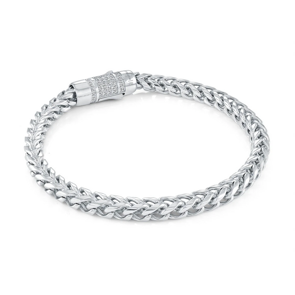 Italgem 6MM Round Franco Bracelet