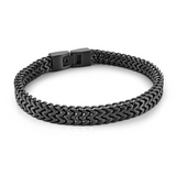 Italgem Steel Flat Franco Bracelet