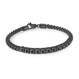 Italgem Steel Franco Link Bracelet