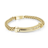 Italgem Steel Franco Bracelet