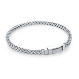 Italgem Steel Franco Bracelet