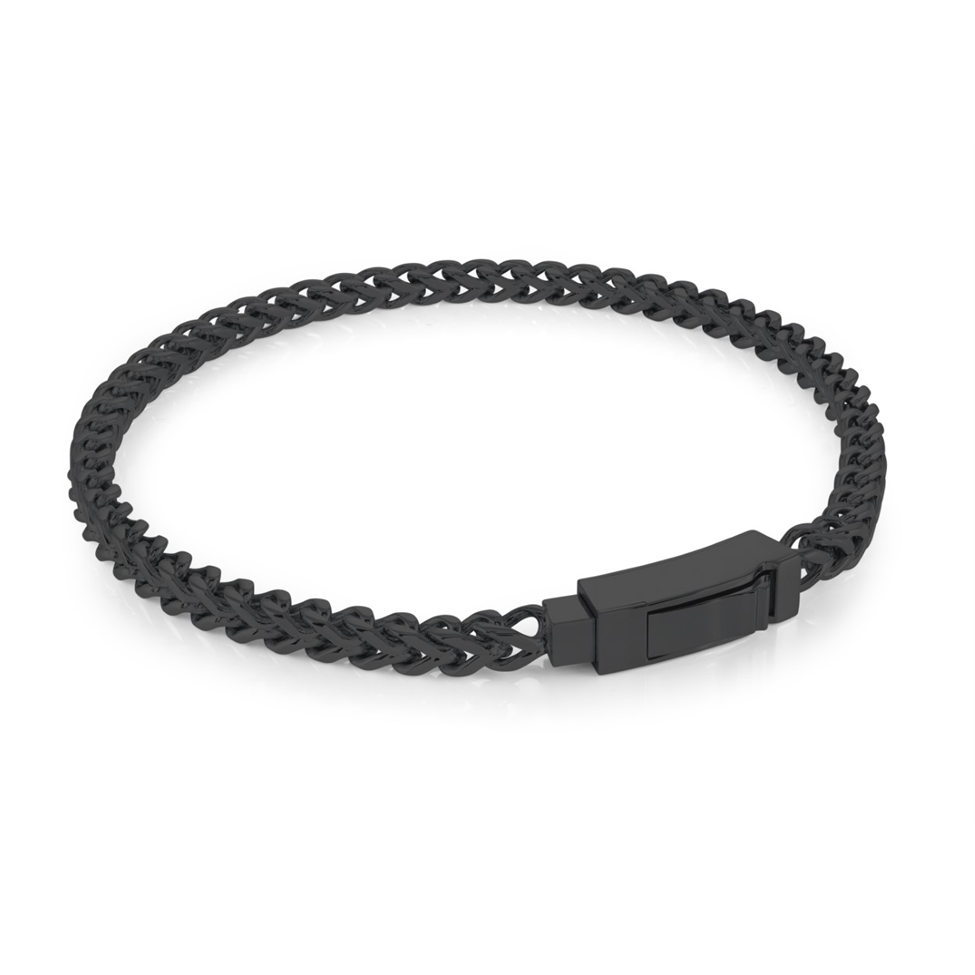 Italgem Steel Franco Bracelet