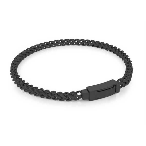 Italgem Steel Franco Bracelet