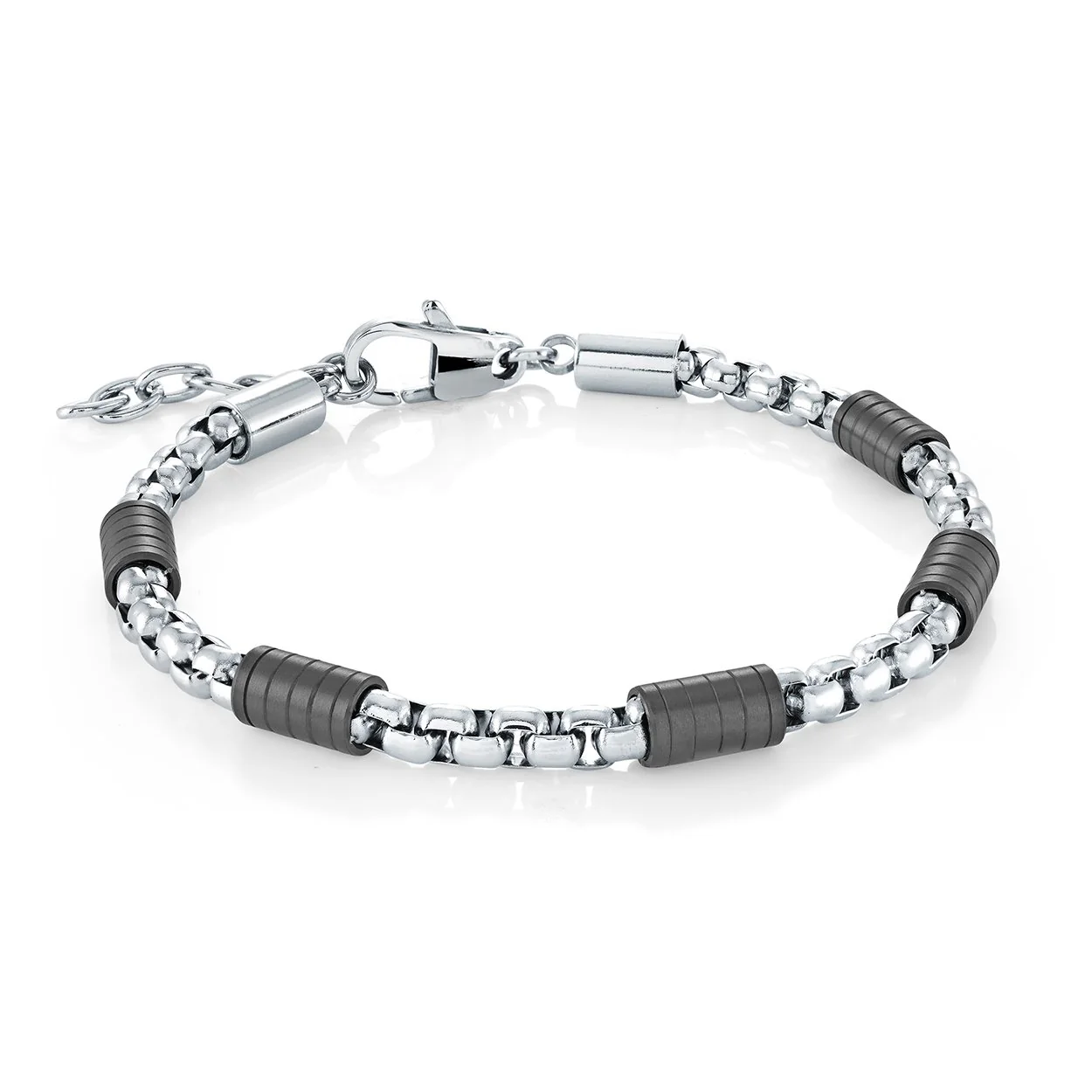 Italgem Stainless Steel Link Bracelet
