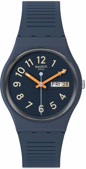 Swatch Black Trendy Lines At Night