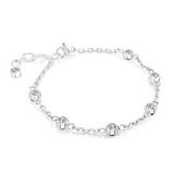 Italgem Oval Link Station Bracelet