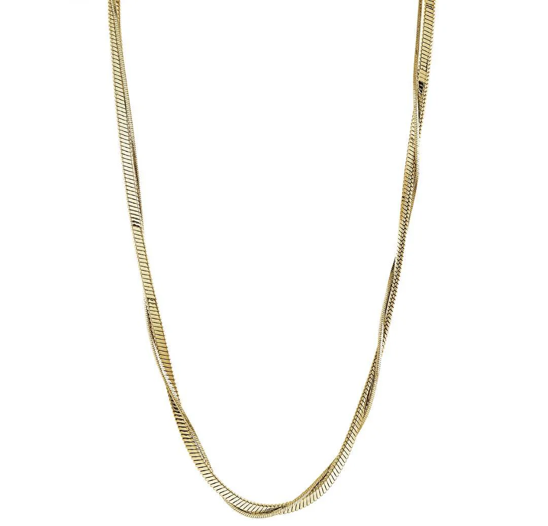 Italgem Flat Snake Necklace Ladies