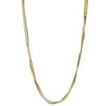 Italgem Flat Snake Necklace