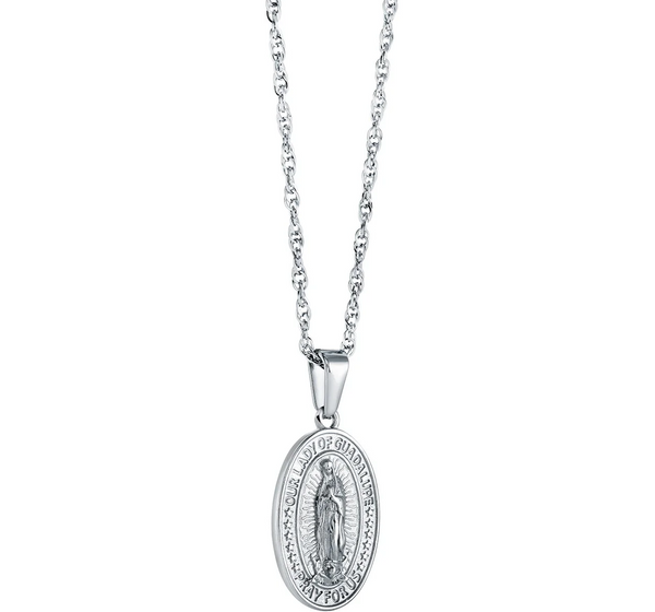 Italgem Oval Pendant Necklace