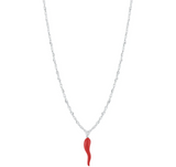 Italgem Small Cornetto Pendant Necklace