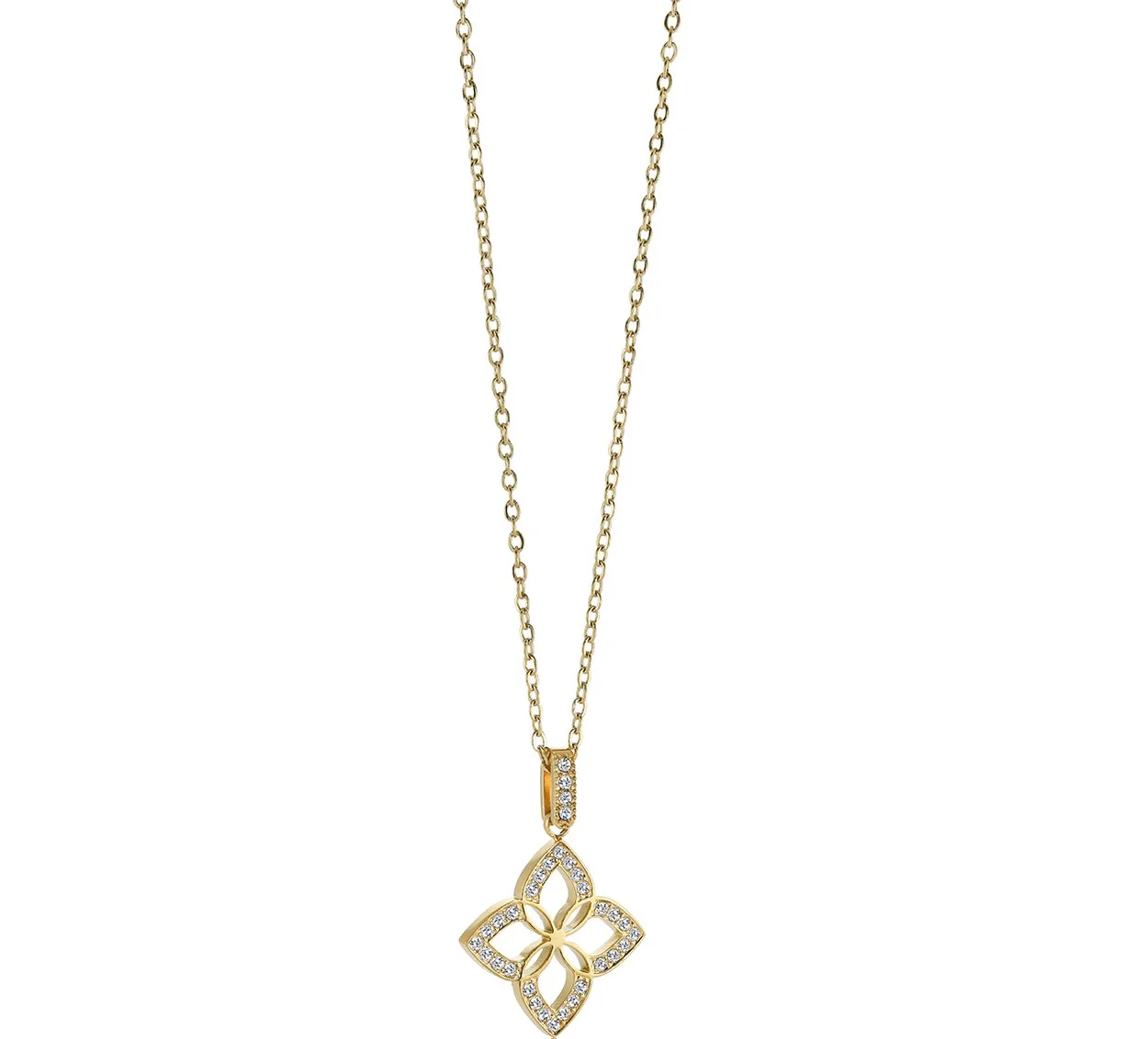 Italgem Lucky Flower Necklace Ladies
