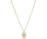 Italgem Hamsa Necklace