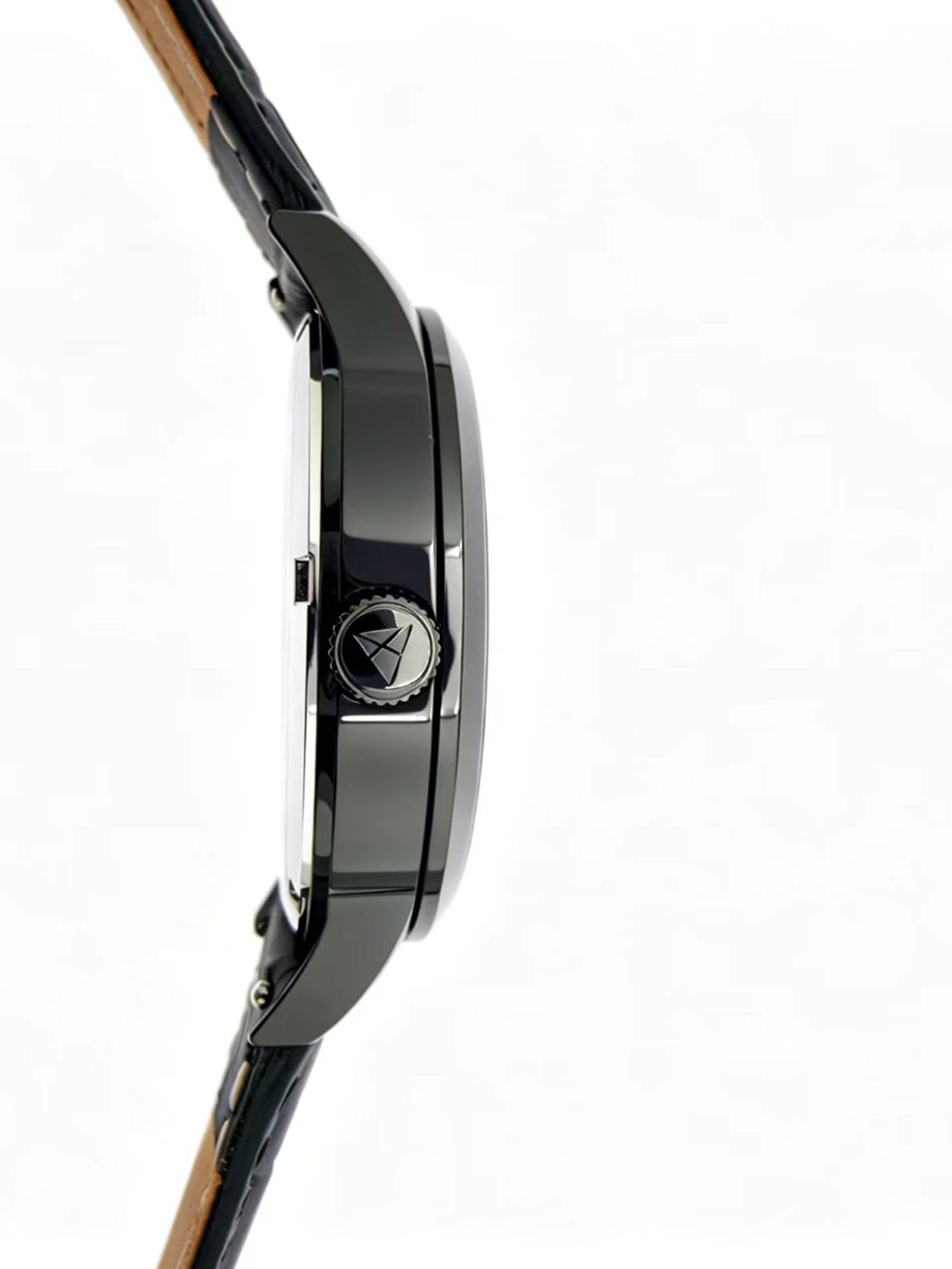 MEDIUM The Comeback 38 Leather All Black – Side