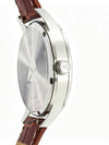 MEDIUM The Comeback 38 Leather Silver / Blue – Side