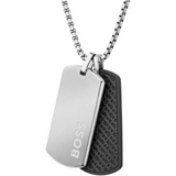Boss Devon Tag Necklace