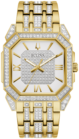 Bulova Men's Crystal Quadra