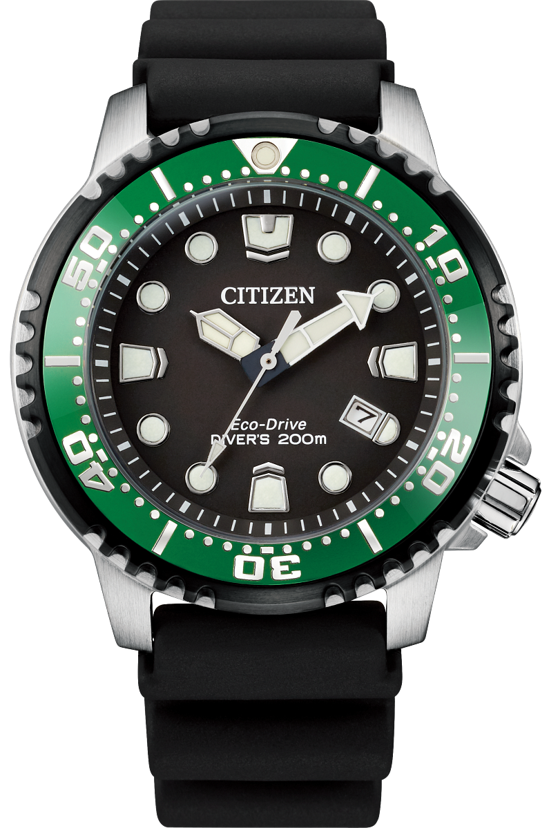 Green diver discount watch