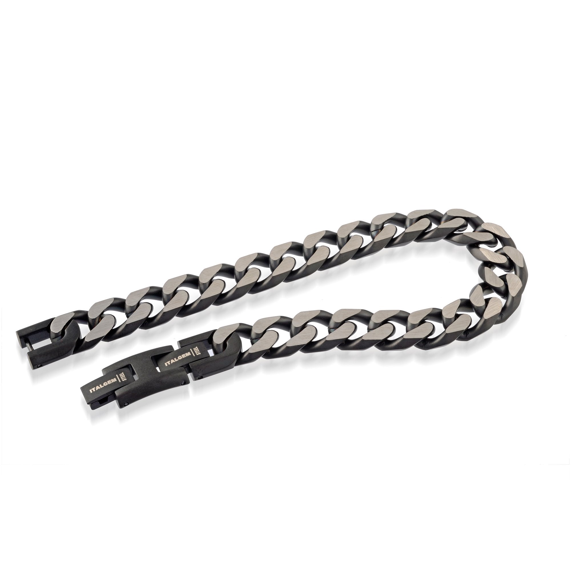 Italgem Steel 11MM Cuban Bracelet