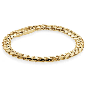 Italgem Steel 7.7MM Curb Bracelet