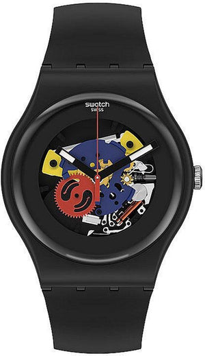 Swatch Black Lacquered Again