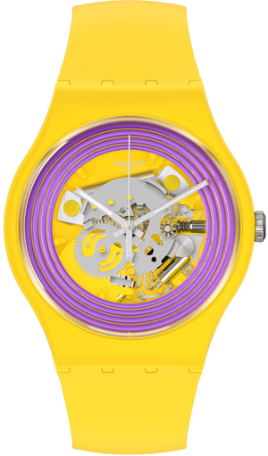 Swatch Purple Rings Yellow