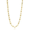 Italgem Steel U-Link Polished Necklace