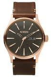 Nixon Sentry Leather Watch A1052001